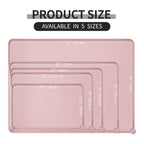 Reopet Silicone Pet Feeding Mat - Waterproof & Non-Slip Dog Cat Placemat