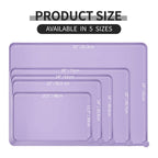 Reopet Silicone Pet Feeding Mat - Waterproof & Non-Slip Dog Cat Placemat