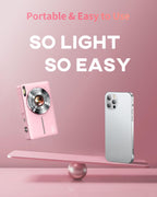 Lecran Digital Camera, FHD 1080P Point and Shoot Camera for Kids Teens – Pink (DC403)
