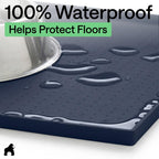 GORILLA GRIP Dog Food Mat, 100% Waterproof Silicone