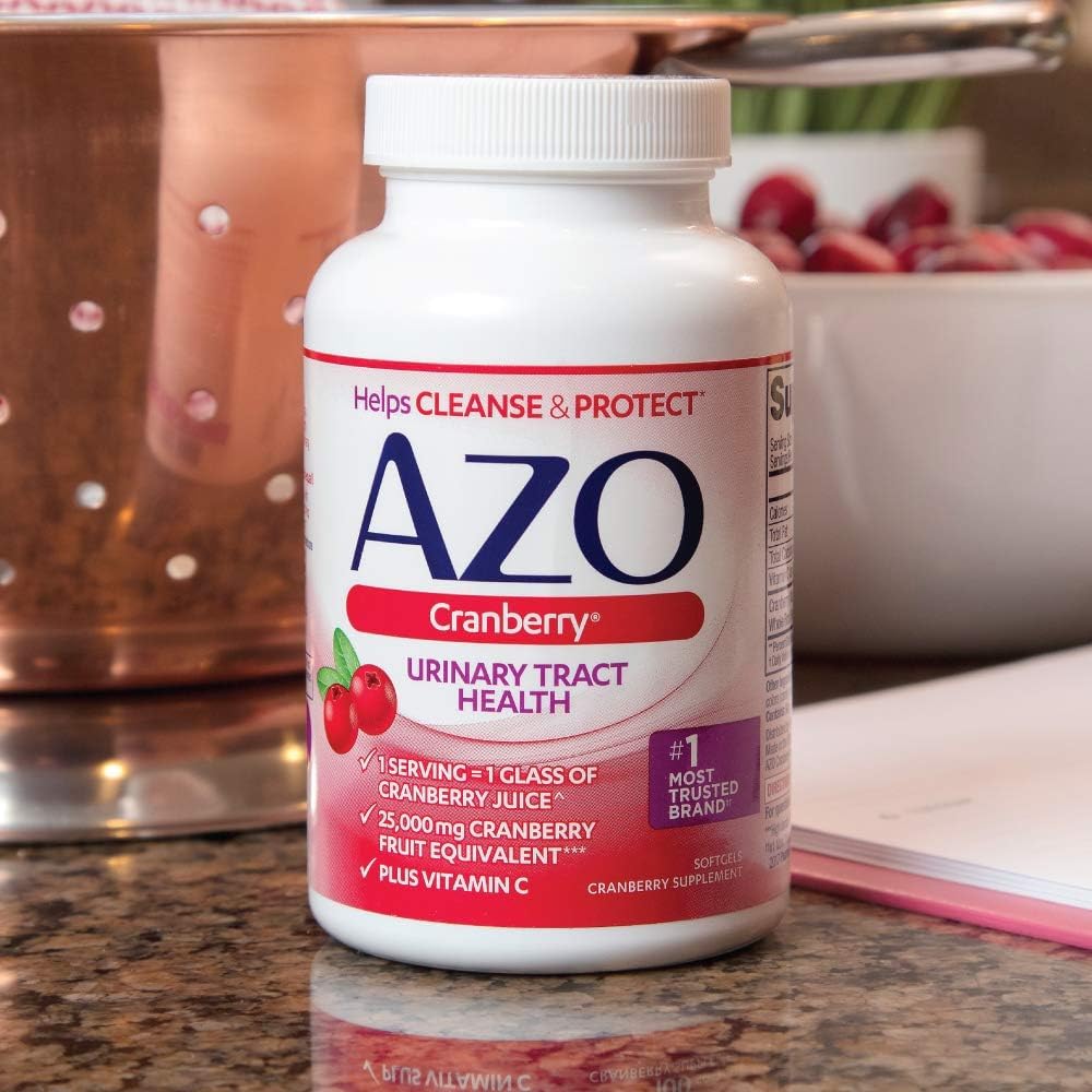 AZO Cranberry Urinary Tract Health Dietary Supplement, 1 Serving = 1 Glass of Cranberry (additional view 7)