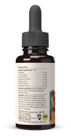 NaturVet Hemp Quiet Moments Calming Drops for Dogs & Cats - – 4 oz