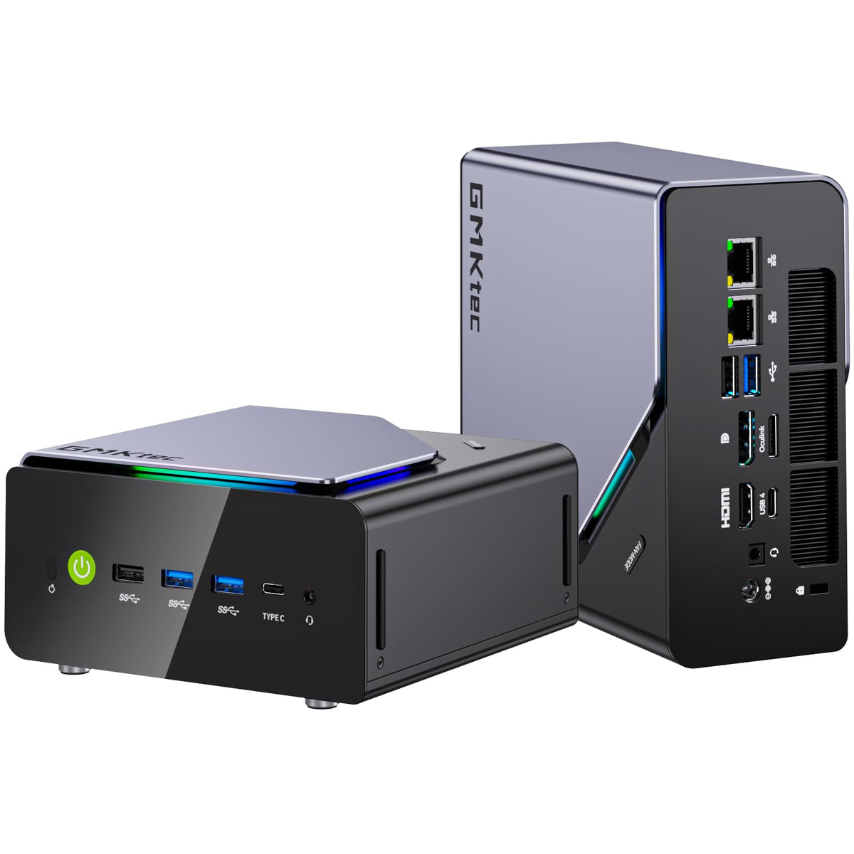GMKtec K12 Gaming Mini PC Oculink AMD Ryzen 7 H 255 (Upgraded 8745HS) 32GB DDR5 RAM 512GB