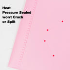 EEHZTSI Plastic Folders with Pockets - Pink / 60-Pack view 3