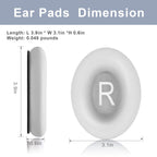 L LTGEM Replacement Ear Pads for Bose QC45 Headphones - view 2