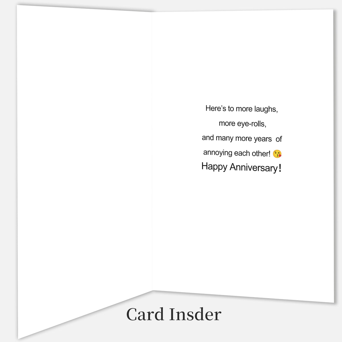 Smithtuy Funny Anniversary Card Gifts for Husband Wife (additional view 1)