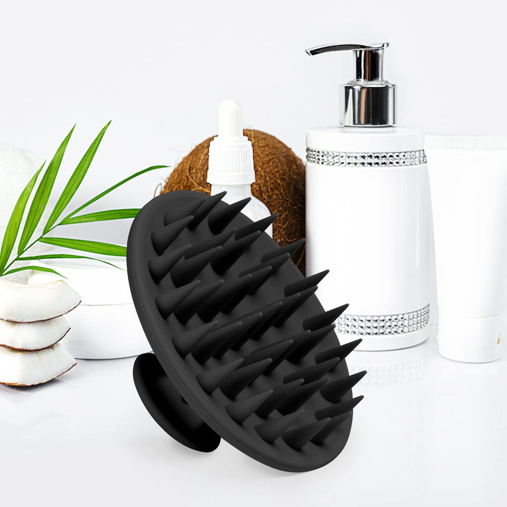 Meartchy Silicone Scalp Massager Shampoo Brush, Scalp Brush for Hair Growth & Dandruff Removal, Hair Scrubber Scalp