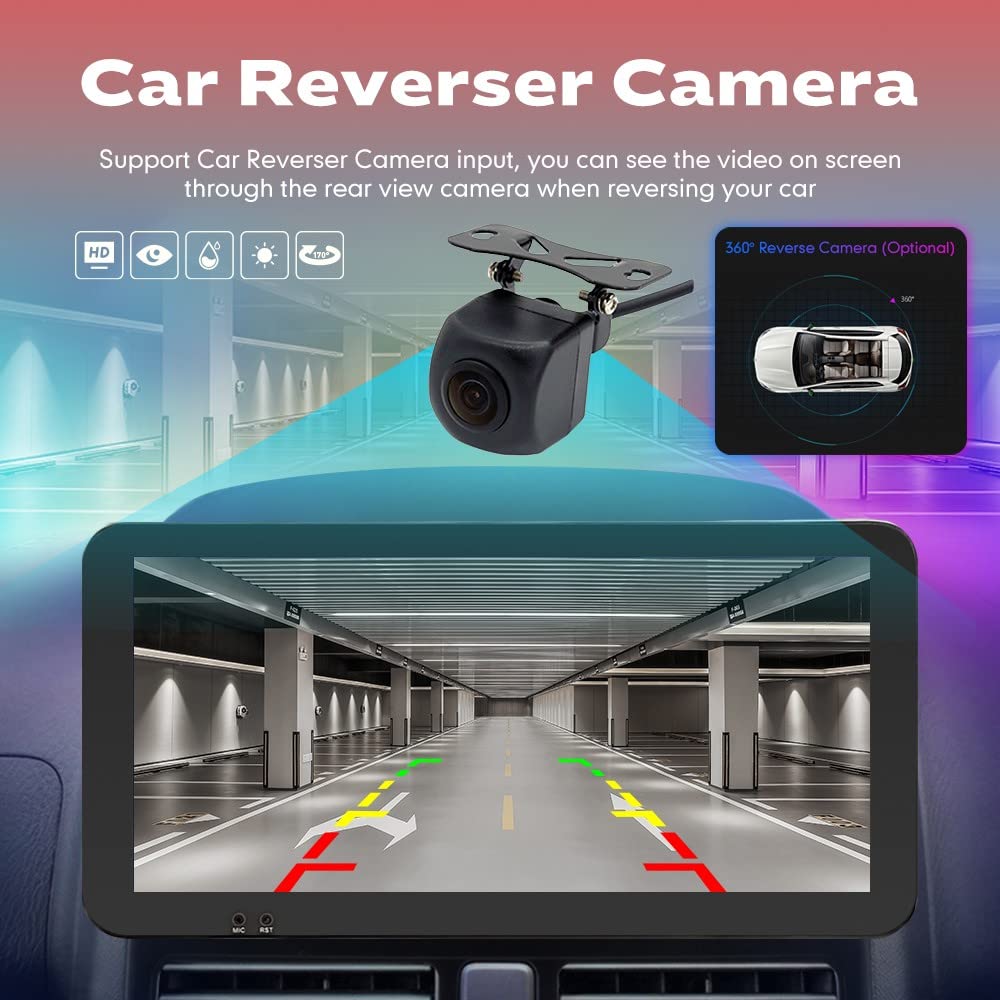 Wostoke Car CarPlay Android Auto Navigation Stereo GPS Radio Reverse Camera Display
