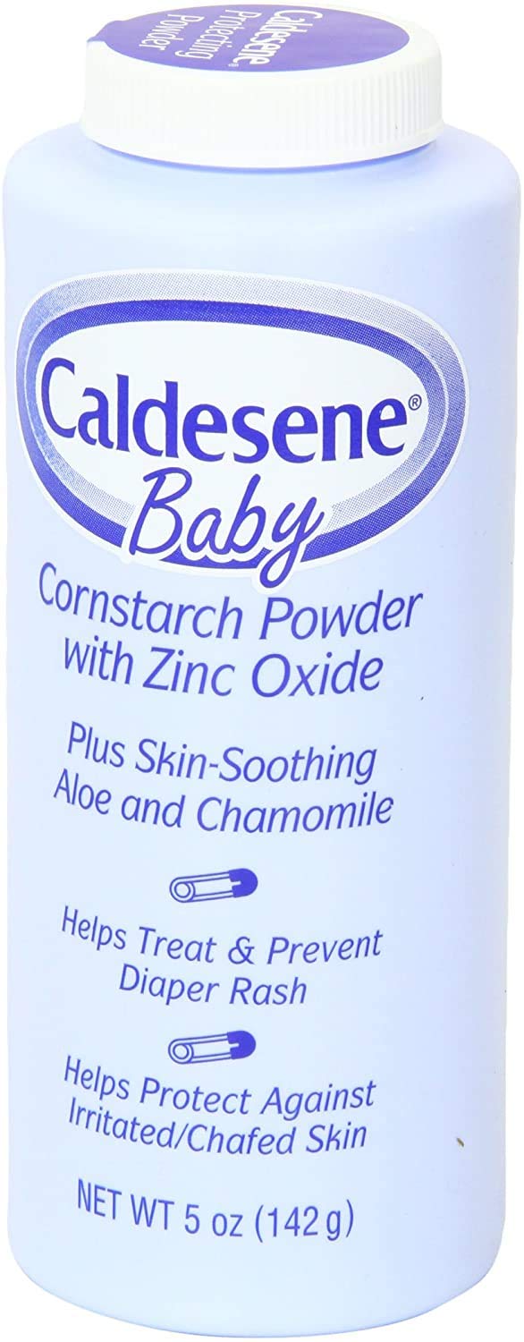 Caldesene Baby Cornstarch Powder With Zinc Oxide 5 oz (Pack of 2) (additional view 1)