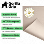 GORILLA GRIP Dog Food Mat, 100% Waterproof Silicone