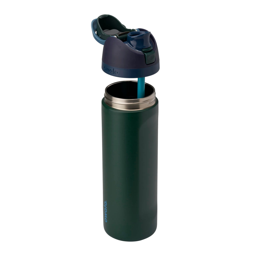 Owala FreeSip Stainless Steel Water Bottle 24 oz Lost Signal (C08710)