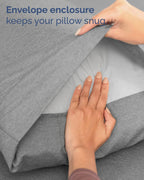 CGK Unlimited 4 Piece Sheet - 40 - Heathered Grey / Twin view 7