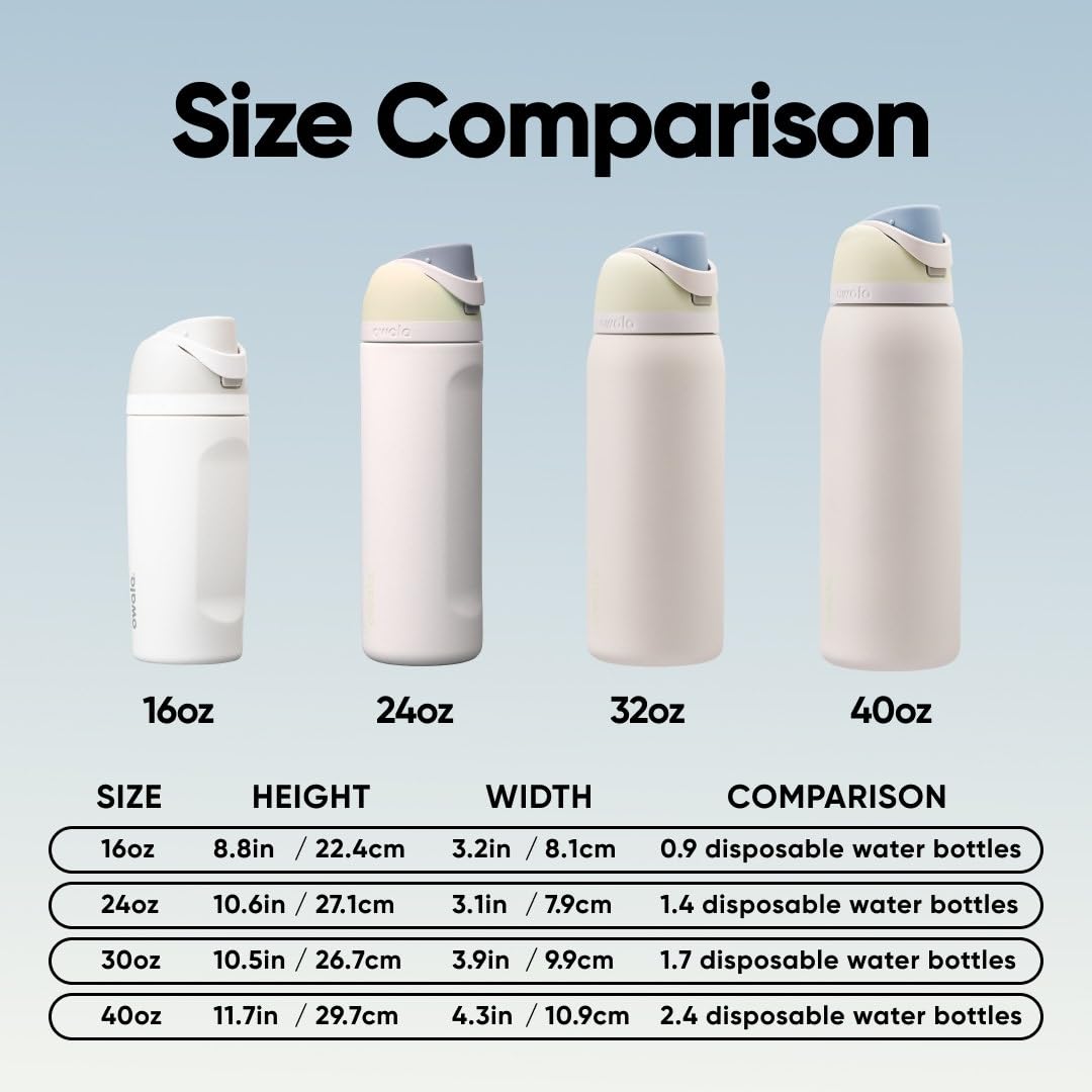 Owala FreeSip Stainless Steel Water Bottle