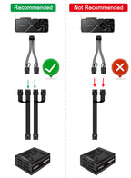 Fasgear PCI-e 5.1 Extension Cable - Black view 5