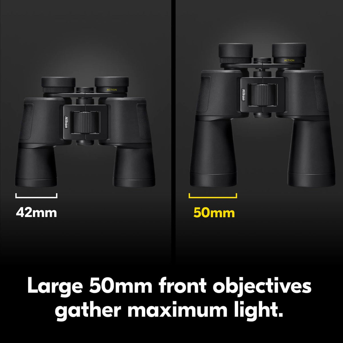 Nikon Action 12x50 Binocular (16809)