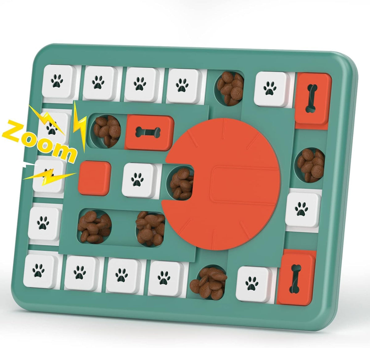 PETSTA Dog Puzzle Toys, Treat Dispensing Dog Enrichment Toys for IQ Training and Brain Stimulation, Interactive