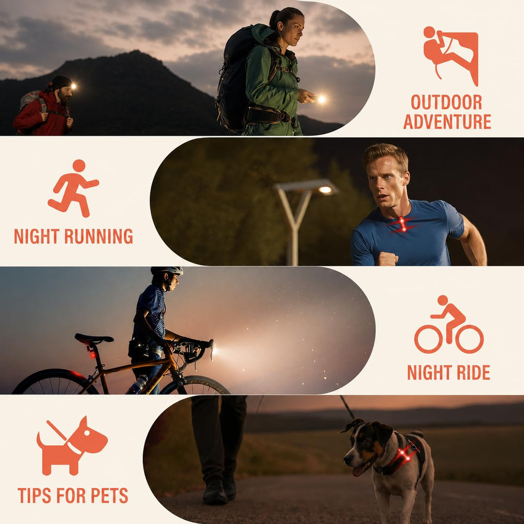 Yaklim Running Lights for Runners - 1 PCS view 6
