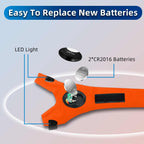 MOIPEJO LED Flashlight Gloves - Orange view 6
