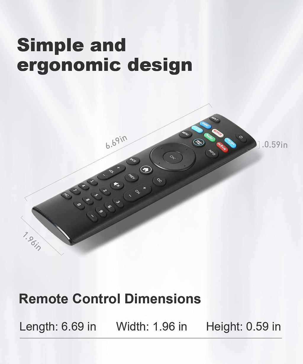 vtinvan for Vizio smart tv Remote Replacement,Compatible with vizio Smart TV