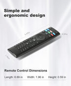 vtinvan for Vizio smart tv Remote Replacement,Compatible with vizio Smart TV