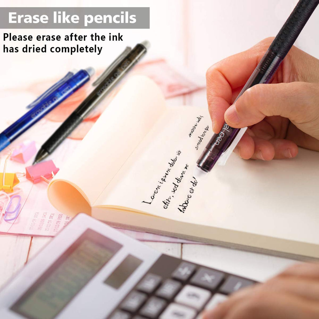 Lineon Erasable Gel Pens, 15 Pack