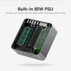 Beelink EQR5 Mini PC, AMD Ryzen 3 7330U 16G DDR4 480G NVMe M.2 SSD W11 PRO (additional view 8)