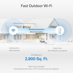 TP-Link Deco Mesh Wi-Fi System - 1 Pack / Wi-Fi 7 Outdoor view 4