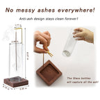 CEREMONY Incense Holder - Transparent Round view 2