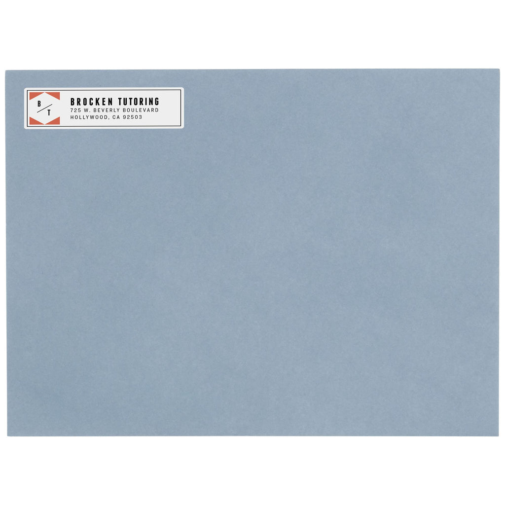 Avery Printable Return Address Labels with Sure Feed, 0.5" x 1.75", White, 2,000 Blank Mailing Labels (08167)