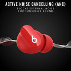 Beats Studio Buds Totally Wireless Noise Cancelling Earphones - – Red (MJ503LL/A)