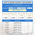 Artoid Mode Woven Farmhouse Hollow Table Runner - view 30