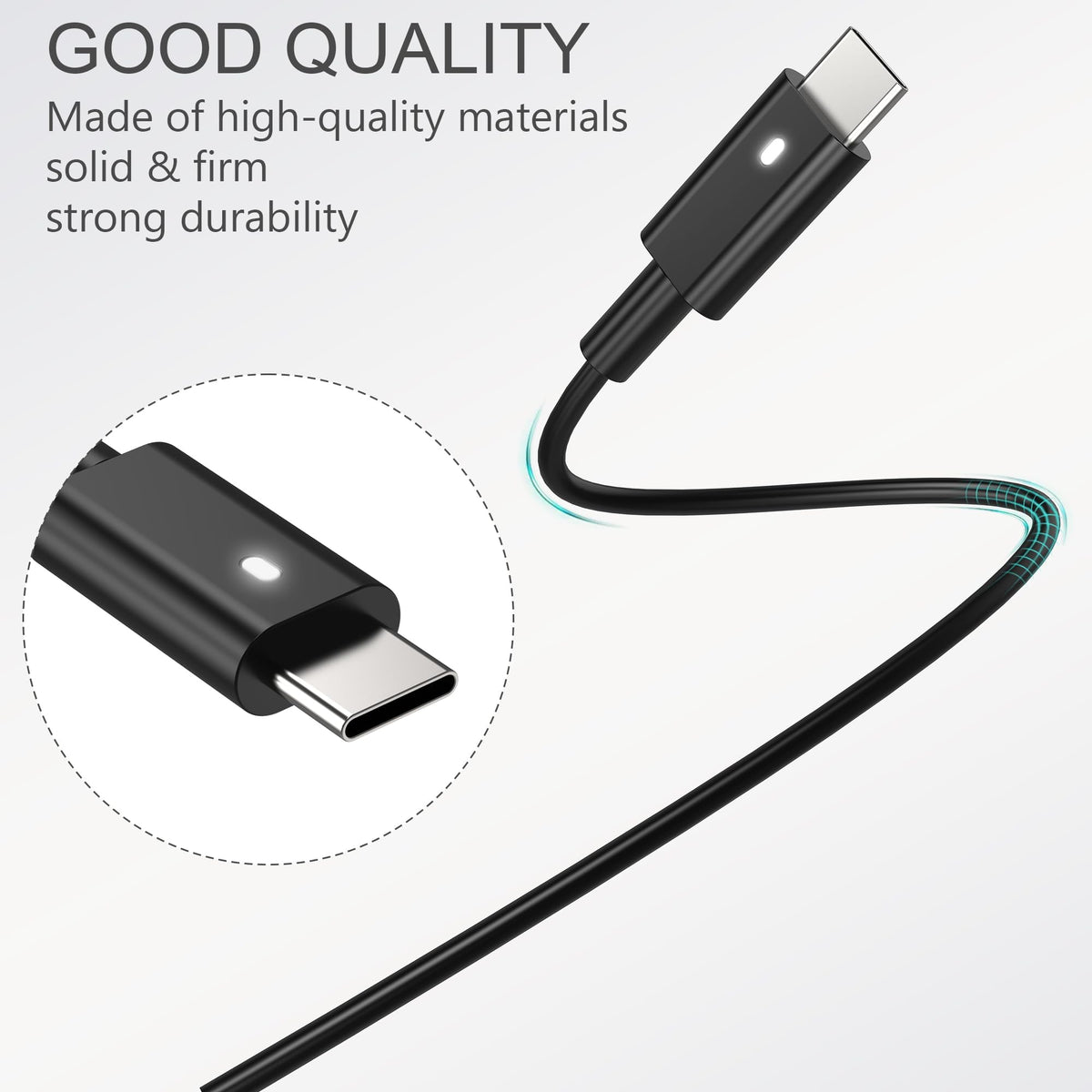 BULL-TECH USB C 65W Laptop Charger Replacement for Dell Latitude 5285 5289 5290 7212 7275 (additional view 1)
