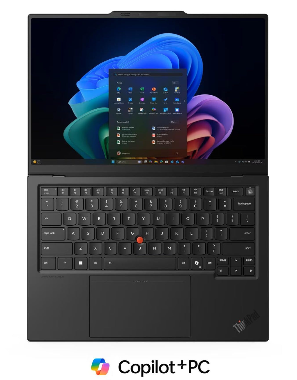 Lenovo ThinkPad X1 Carbon Gen 14 Aura Edition w/Ultra 5 335, 14” 2.8K OLED