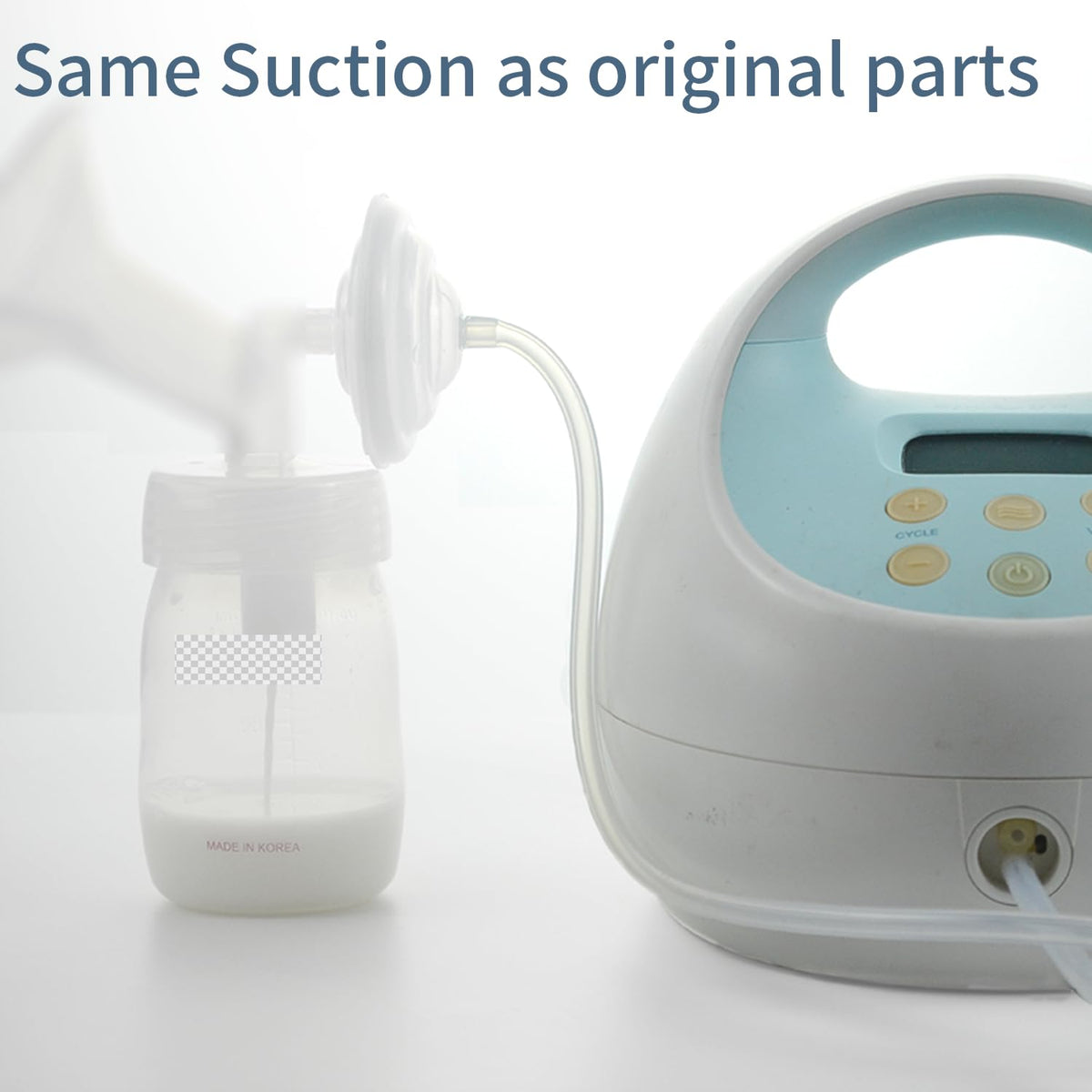 Momstouch Flange Compatible with Spectra S1, S2, 9 Plus, and Synergy Gold Breast Pump - view 6