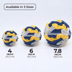 Adorepaw Snuffle Ball for Dogs - Navy&Yellow / Large view 5
