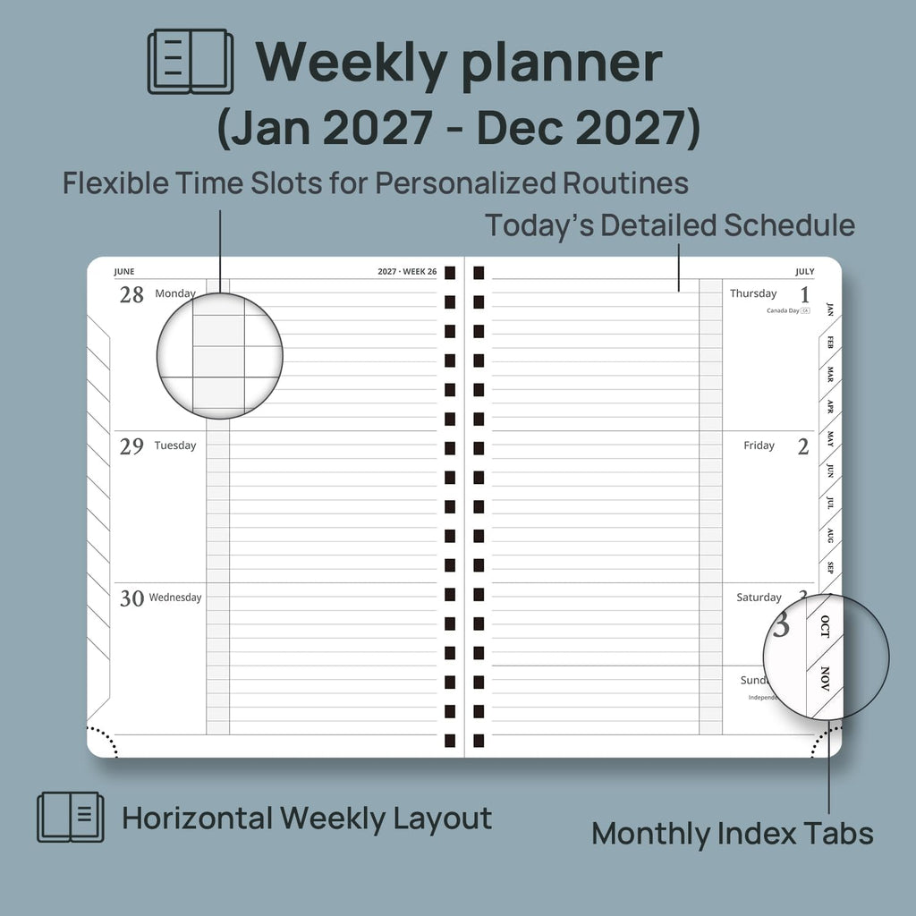 POPRUN Weekly Planner - view 25