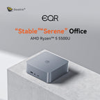 Beelink EQR5 Mini PC, AMD Ryzen 3 7330U 16G DDR4 480G NVMe M.2 SSD W11 PRO (additional view 1)