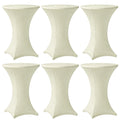 Lemict Cocktail Table Covers - Ivory-32"x43" / 6
