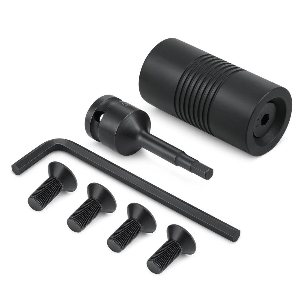 Door Frame Dimpling Tool Kit for Hardened Steel, Double-Sided Design (additional view 7)