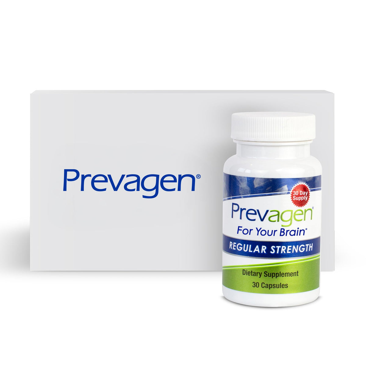 Prevagen Regular Strength with Storage Box, 30 Capsules, 1-Pack