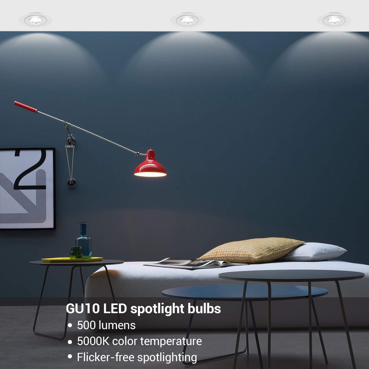 DEWENWILS GU10 LED Bulb Dimmable - 5000k Daylightwhite view 7