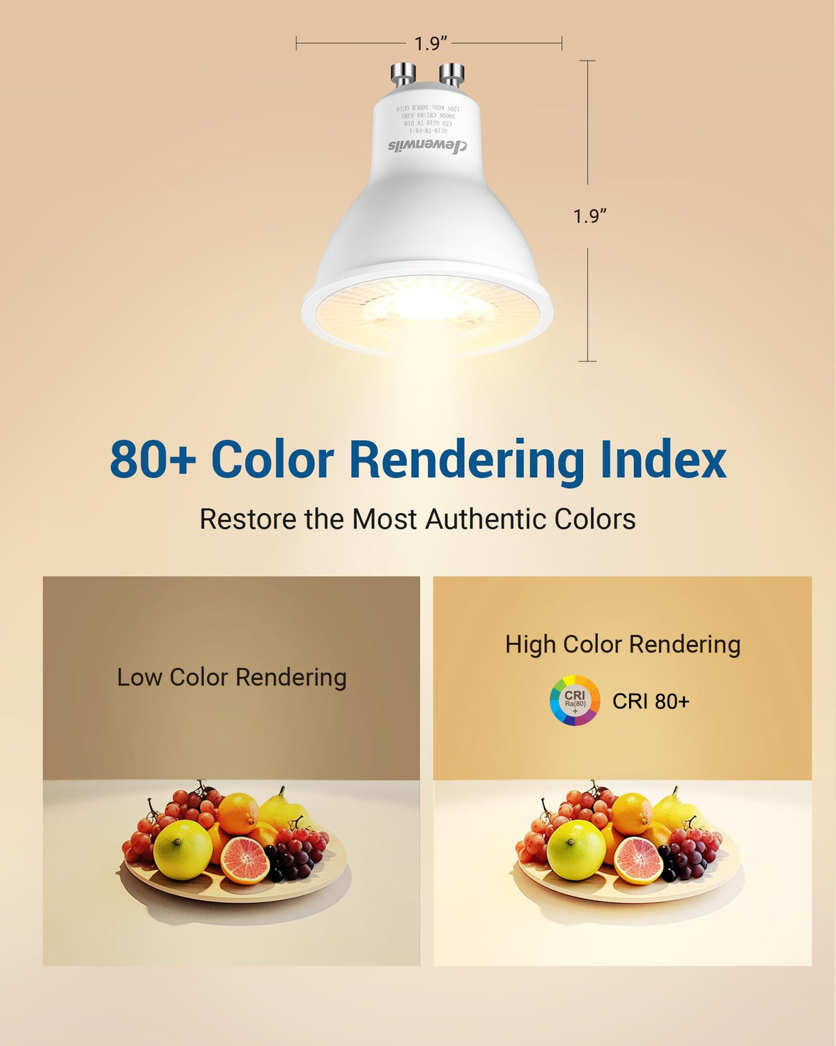 DEWENWILS GU10 Dimmable LED Bulb - view 13