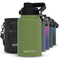 WATERSY 2/3 Gallon Water Bottle Insulated(Cold for 48 Hrs),BPA Free&Leak Proof,87oz