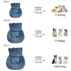 Generic Car Seat- Pets Bed, Dog Car Bed with Straps Furry Seats with Thick Cushion for Travel, with Thick Cus for