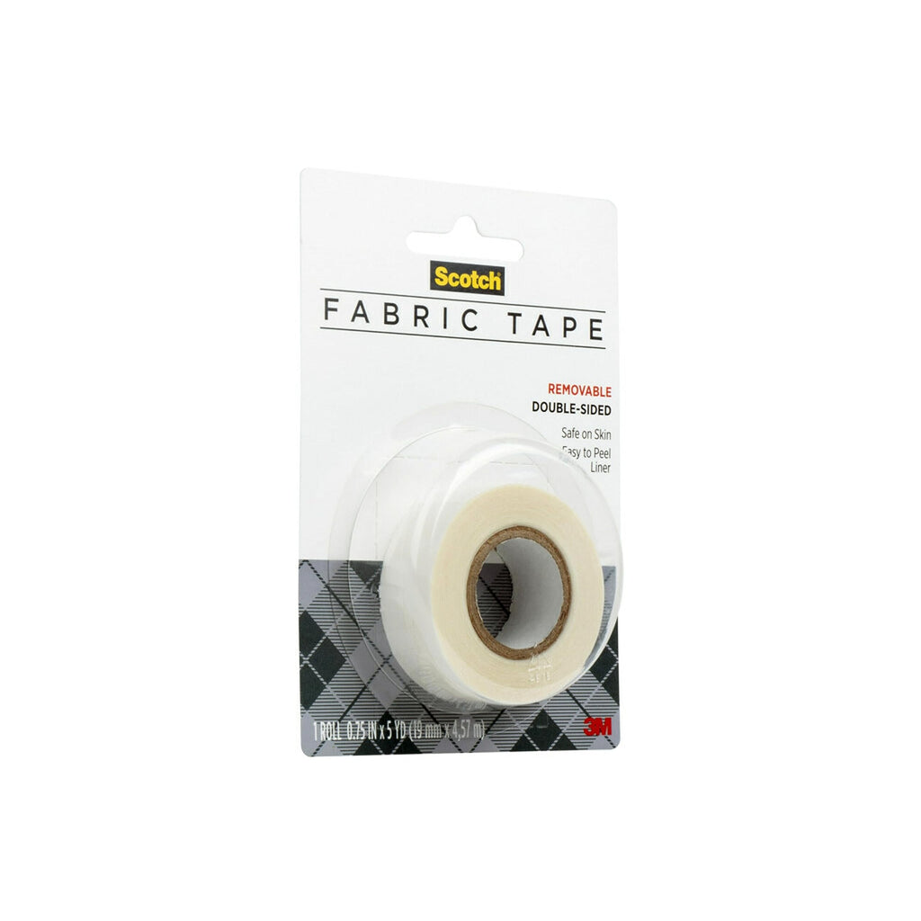 Scotch Removable Fabric Tape, 3/4 in x 180