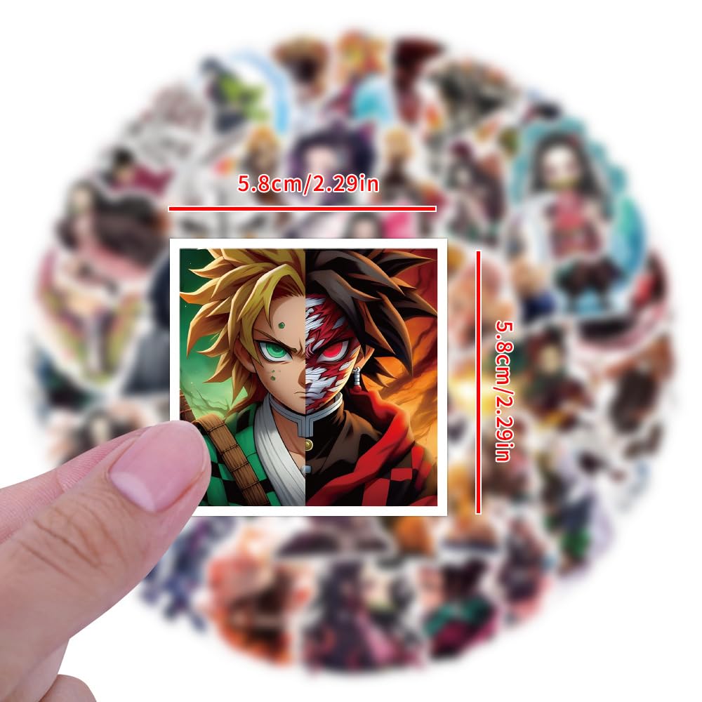 200Pcs Kids Manga Stickers Mixed Pack,Cartoon Characters Stickers Movie Decorative (additional view 4)