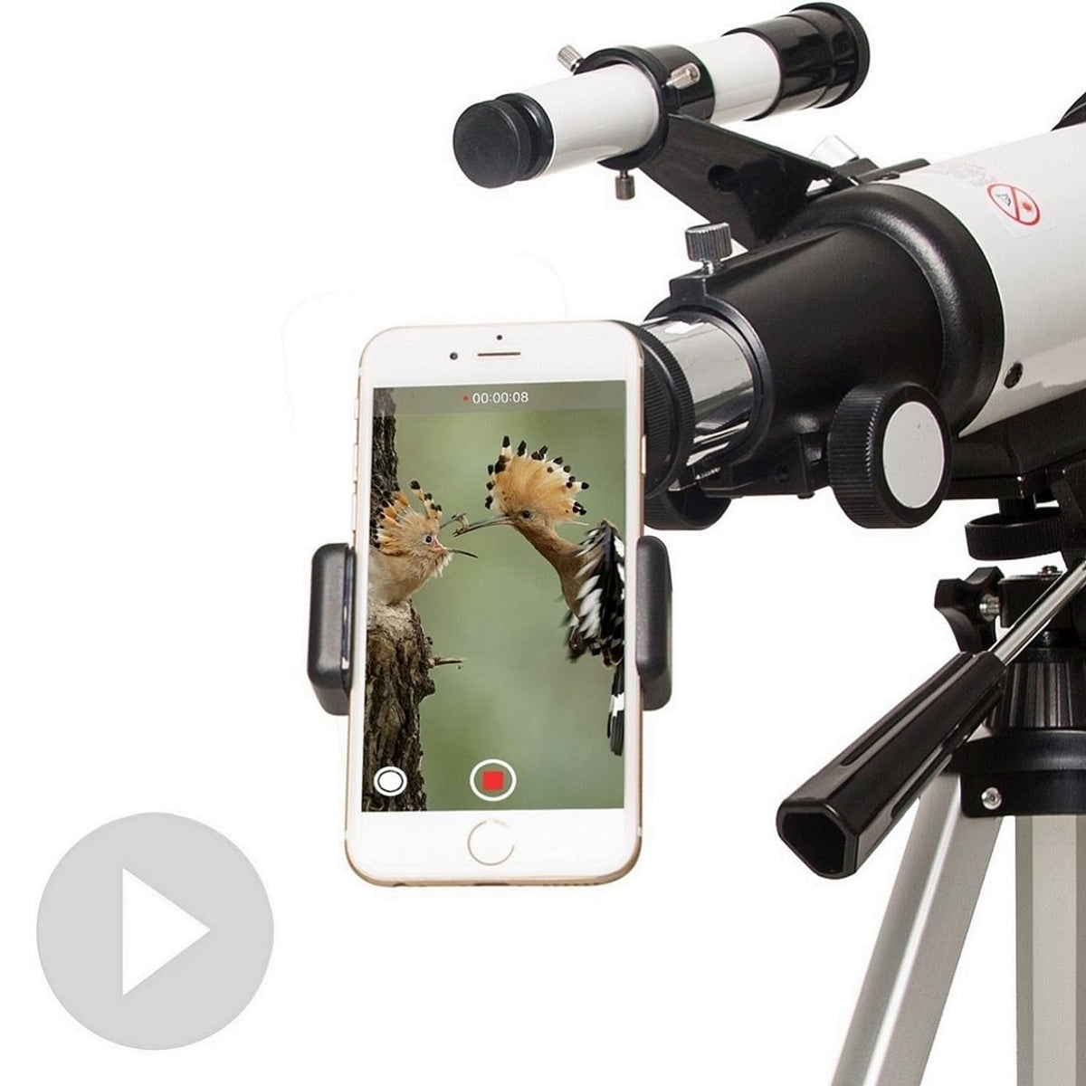 Gskyer Telescope, 70mm Aperture 400mm AZ Mount Astronomical Refracting Telescope for Kids Beginners - Travel Telescope