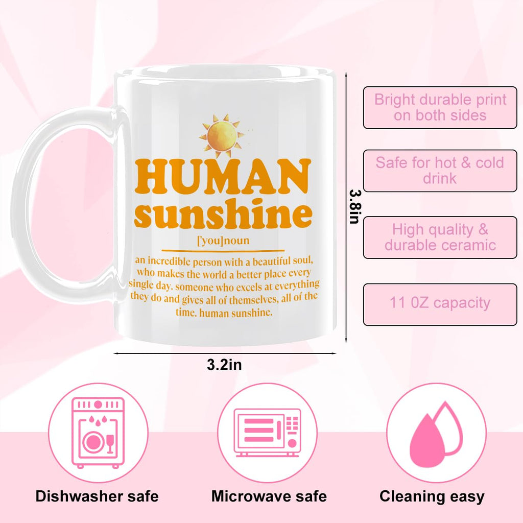 CFGBFDGH Inspirational Coffee Mug - White Sunshine 01 view 2