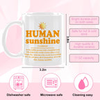 CFGBFDGH Inspirational Coffee Mug - White Sunshine 01 view 2
