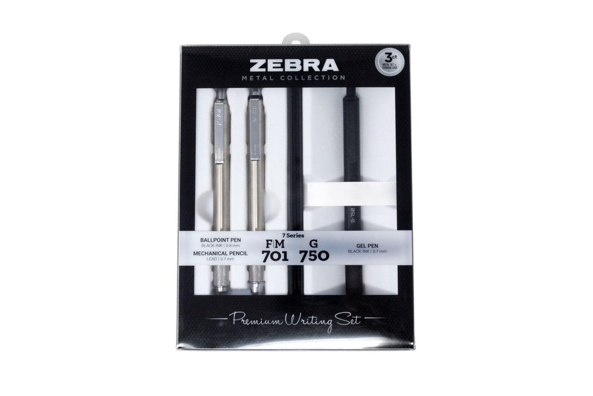 Zebra Pen STEEL G-750 - Black Set B